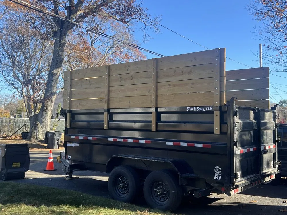 Local landscape design in Johnston, RI by Sivo & Sons Junk Removal and Disposal