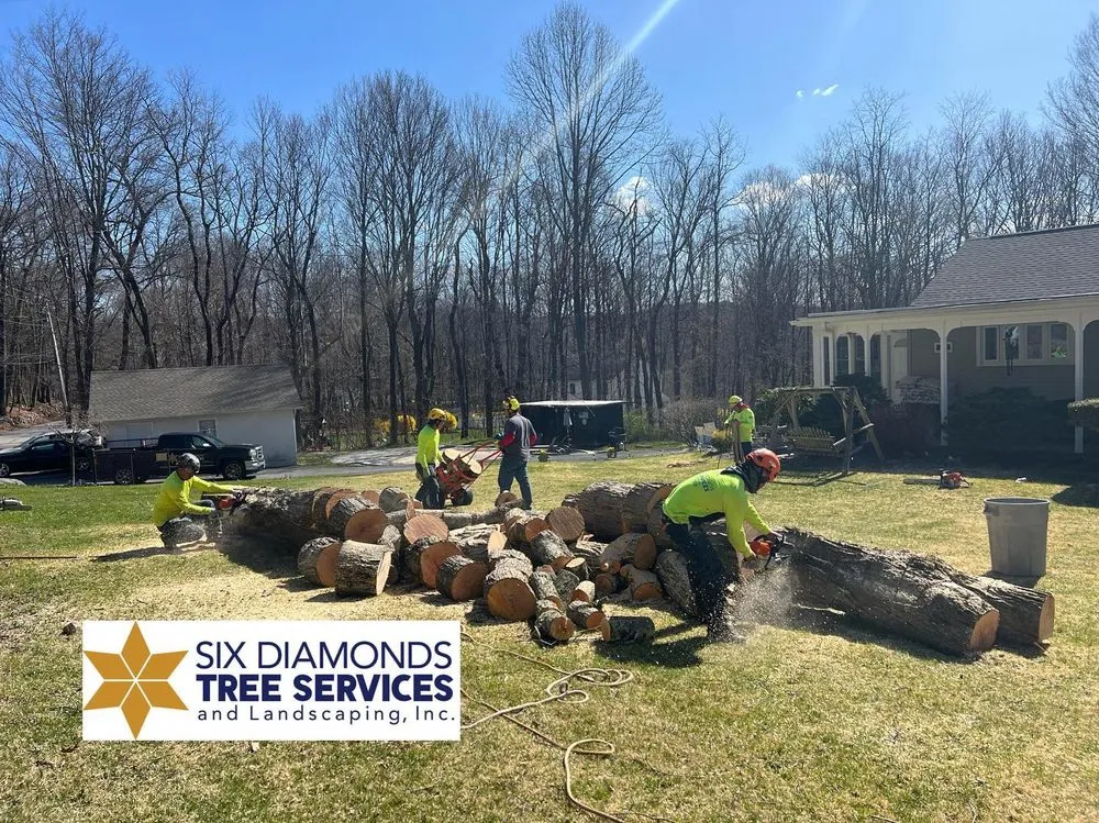 Professional garden landscaping in Pawling, NY by Six Diamonds Tree Services & Landscaping