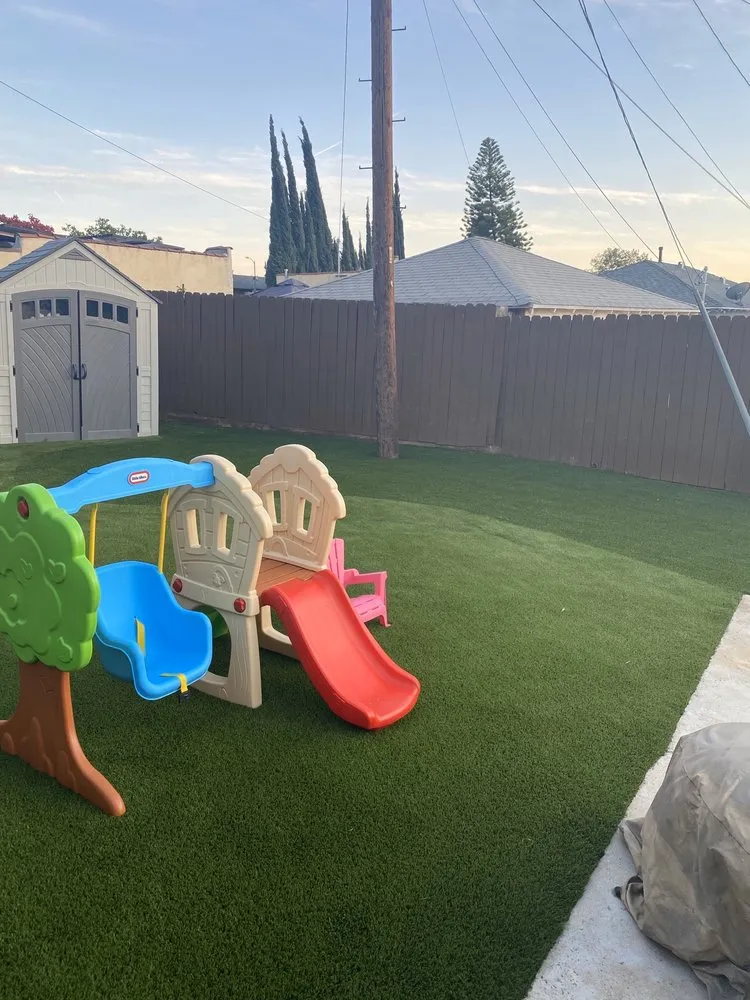 Custom yard cleanup service in Azusa, CA by S&J Artificial Grass