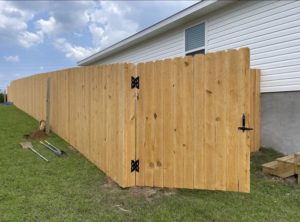 Professional lawn mowing service with custom design across Pensacola, FL - S&J Built