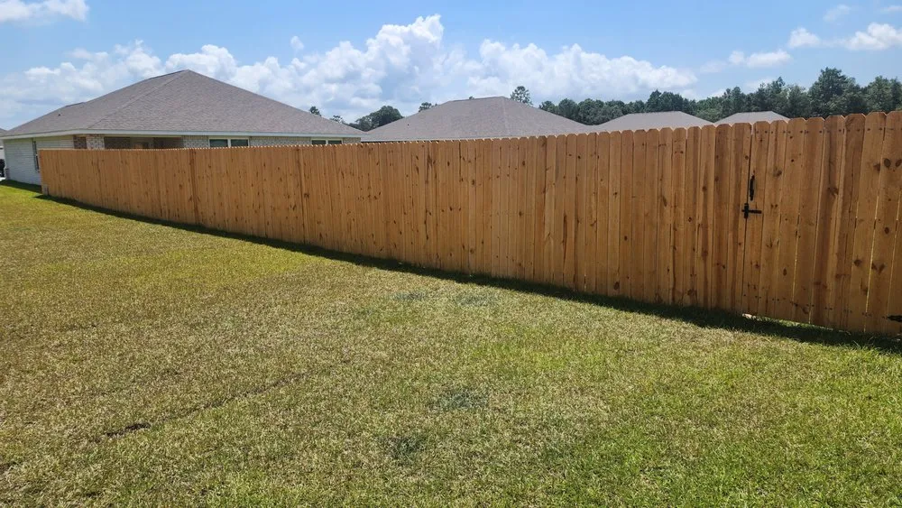 Professional landscape installation in Pensacola, FL by S&J Built