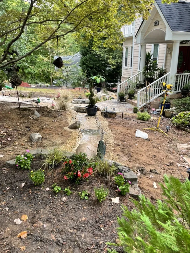 Local outdoor landscaping in Cary, NC by S&J Landscape Creations