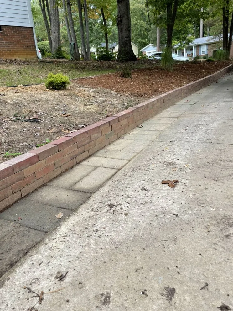 Professional yard cleanup service for beautiful yards in Cary, NC by S&J Landscape Creations