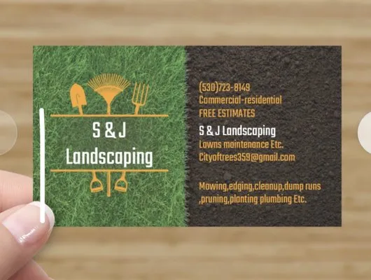 S&J Landscaping Logo