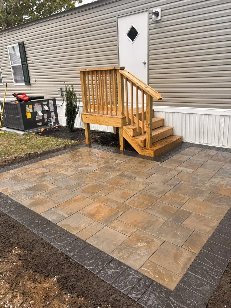 Trusted landscape installation for homes in National Park, NJ by SJ Lawn Barber