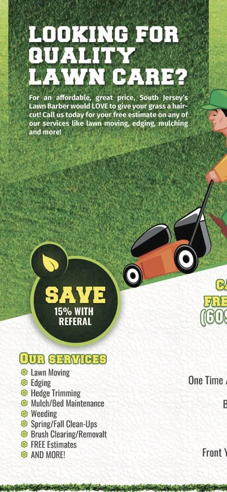 Local residential landscaping in National Park, NJ - SJ Lawn Barber