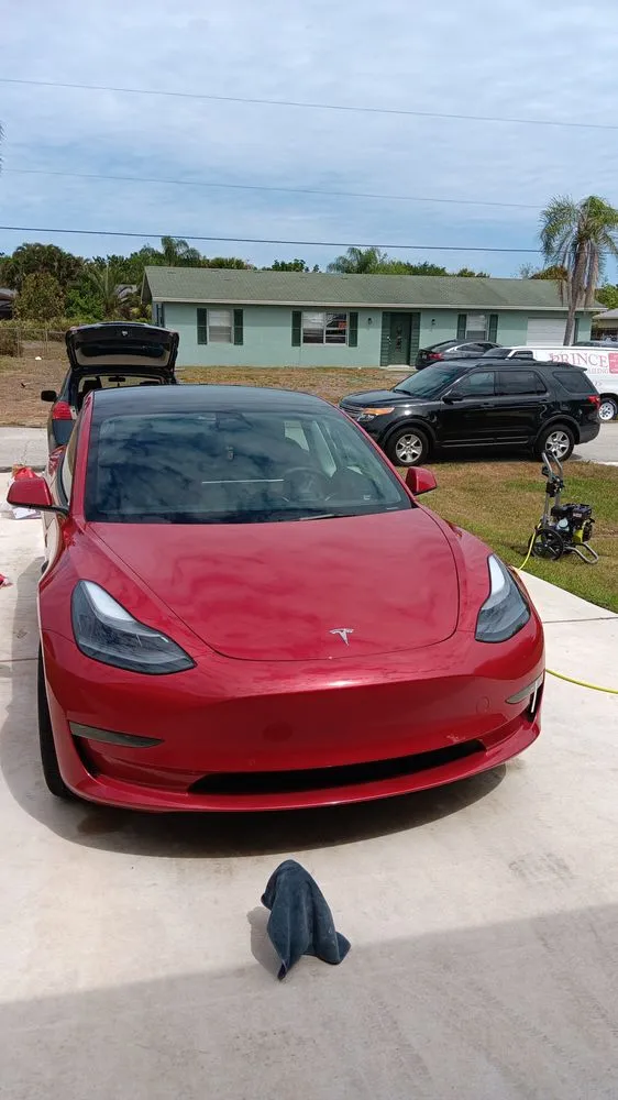 Custom lawn mowing service for outdoor upgrades in Fort Pierce, FL by SJ Pressure Washing & Landscaping