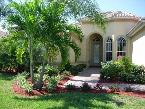 Custom lawn mowing service for residential properties in Fort Pierce, FL by Sj Services