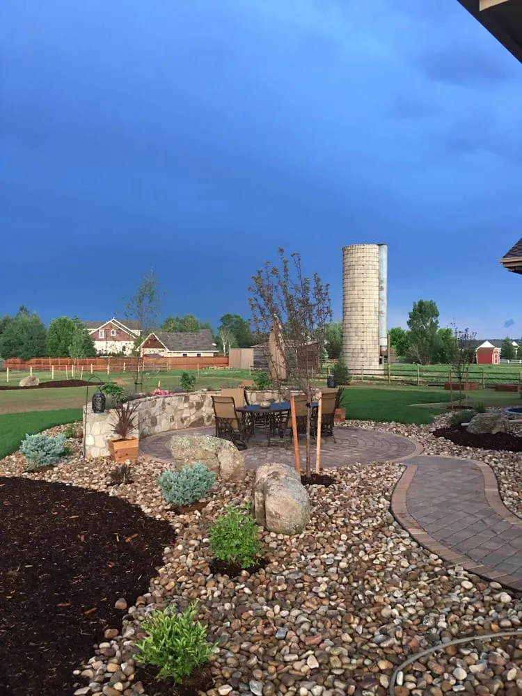 Top-rated yard cleanup service with custom design in Longmont, CO by SJ Ward Landscapes