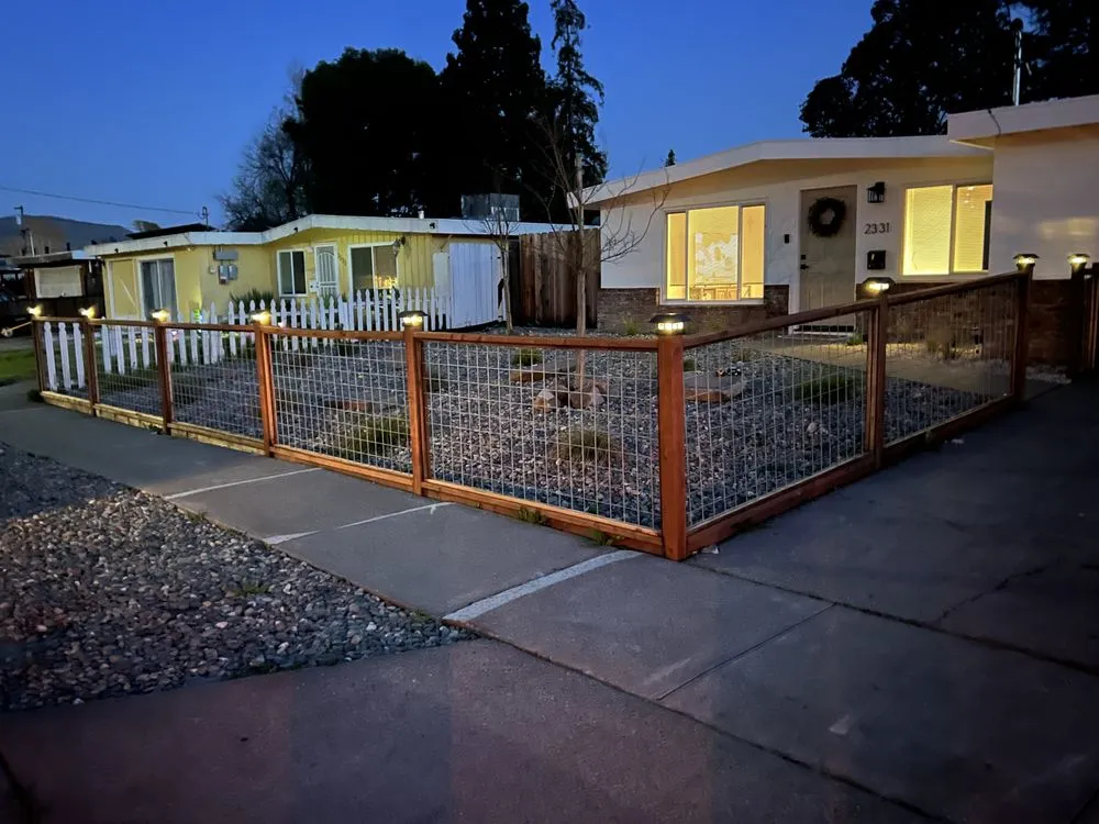 Professional yard maintenance with custom design in Napa, CA by SJ Yard Works