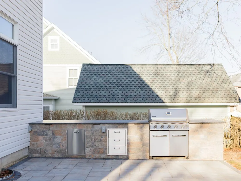 Local landscape design for residential properties in Cranford, NJ by SJC Lawncare