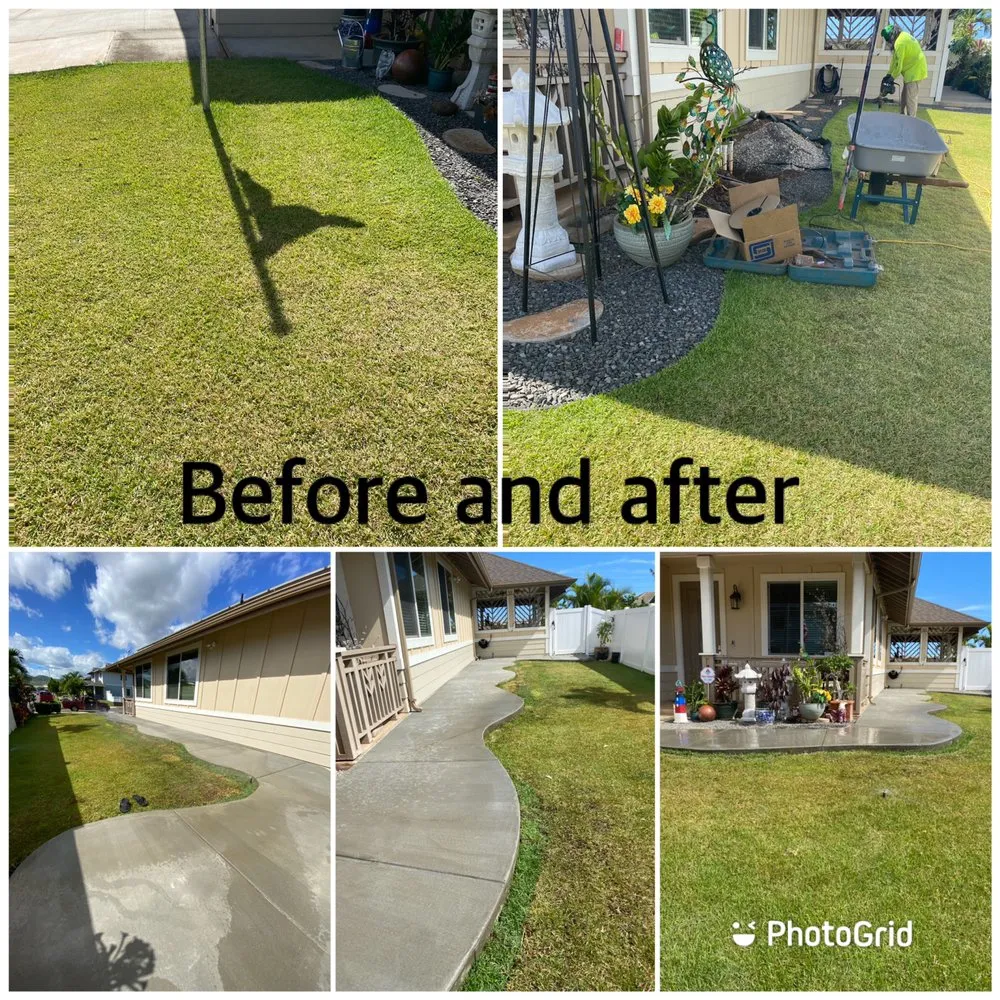 Affordable lawn care service for beautiful yards in Waipahu, HI by SJM Landscaping