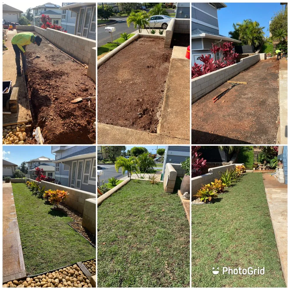 Affordable outdoor landscaping in Waipahu, HI by SJM Landscaping
