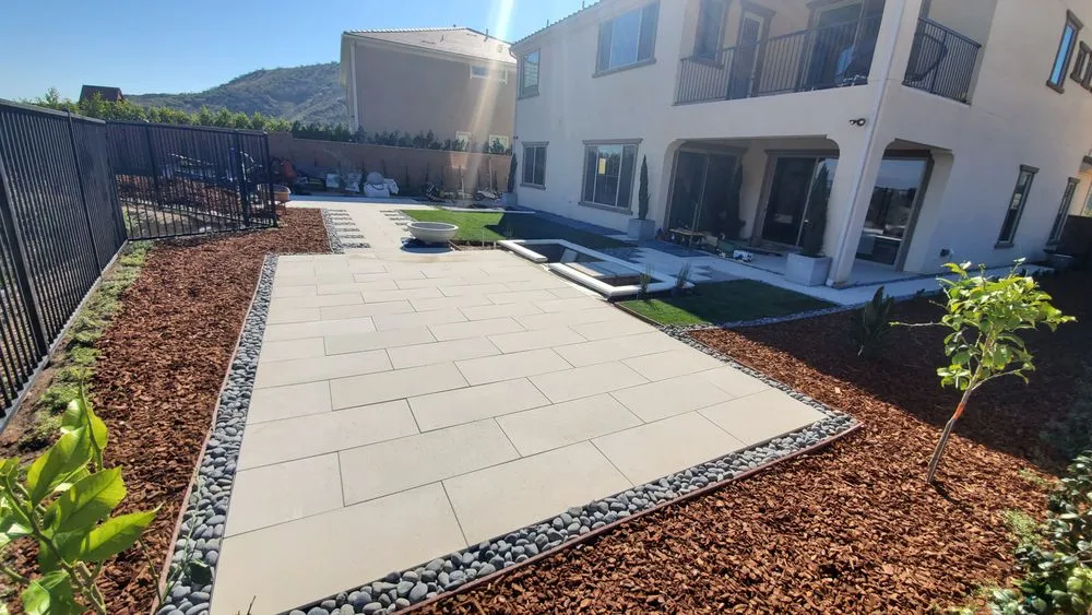 Affordable lawn mowing service for year-round maintenance in Canyon Country, CA by SJR Landscaping