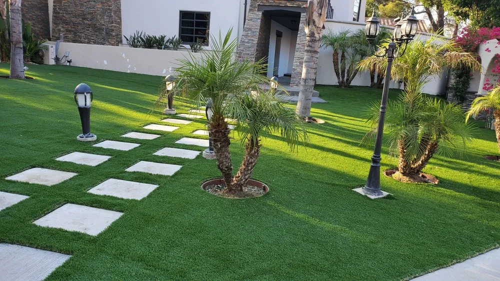 Custom landscape installation near you in Canyon Country, CA by SJR Landscaping