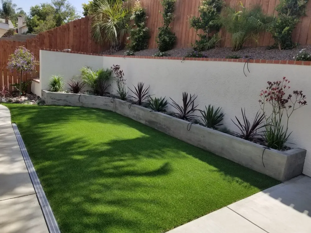Custom yard maintenance in Canyon Country, CA by SJR Landscaping