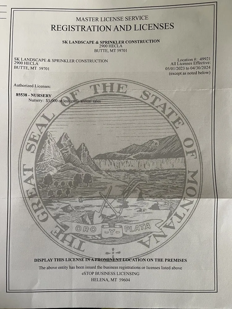 Reliable outdoor landscaping for residential properties across Butte, MT - SK Landscape Construction