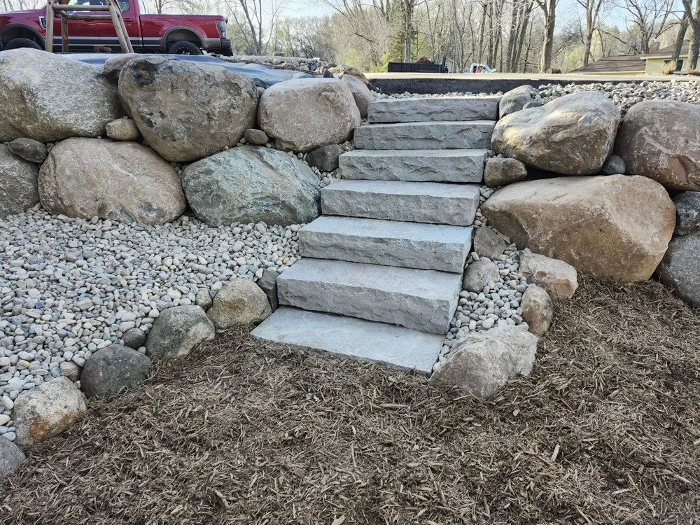 Top-rated landscape installation for homes in Webster, MN by SK Landscapes