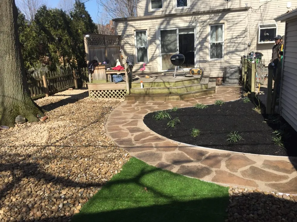 Custom outdoor landscaping for residential properties in Mentor, OH by SK Landscaping