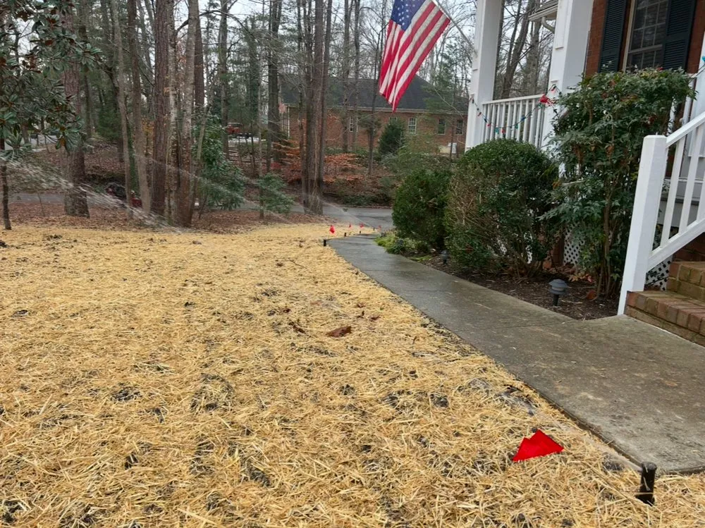 Custom garden landscaping in Goochland, VA by Ski Irrigation