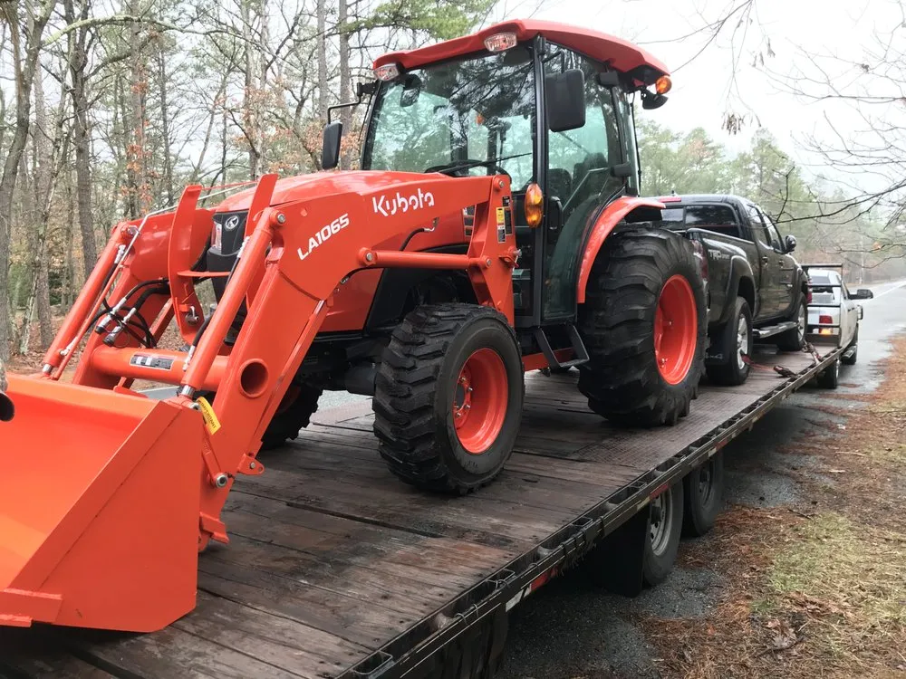 Expert landscape design in Lumberton, NJ by Skid steer and tractor work
