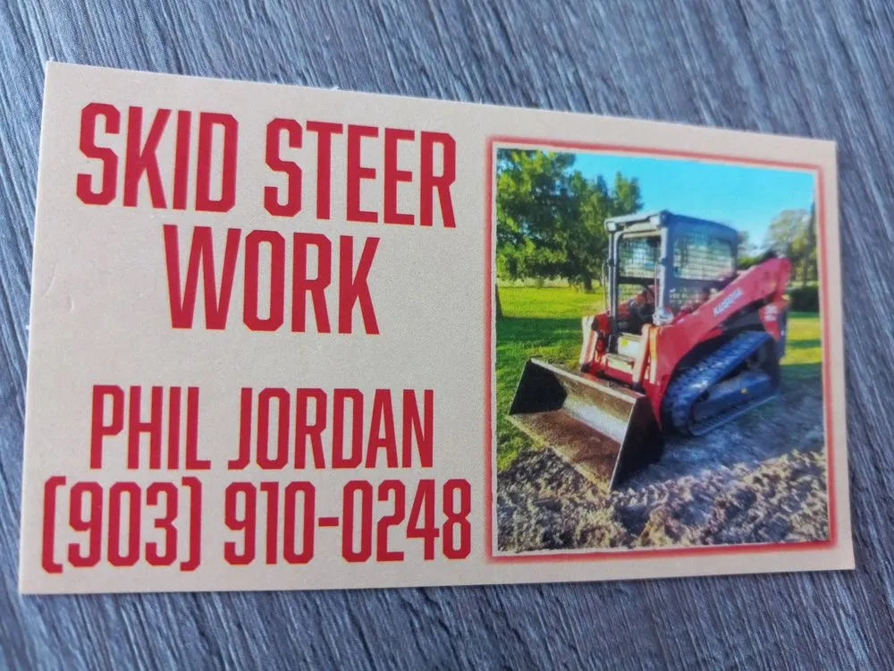Trusted outdoor landscaping for outdoor upgrades across Greenville, TX - Skid Steer Work