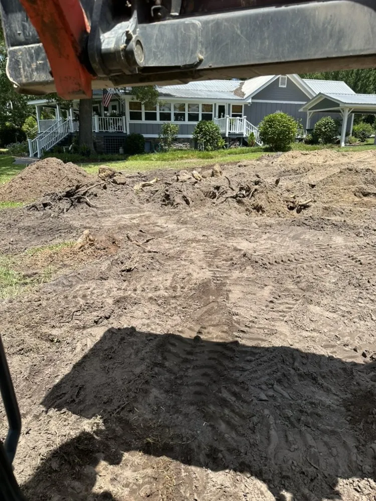 Professional garden landscaping for homes in Mershon, GA by SkidPro