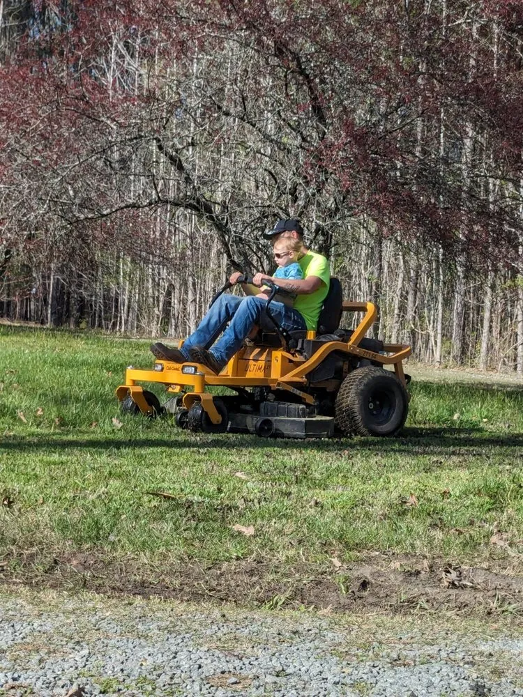 Professional landscape installation in Oxford, NC by Skiffs Lawn Maintenance