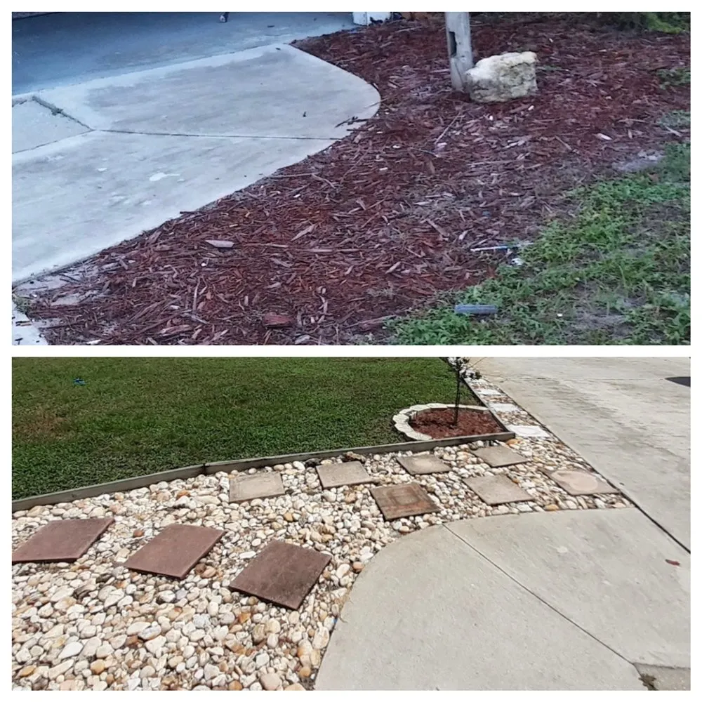 Local landscaping services with custom design across Port St. Lucie, FL - Skim & Trim
