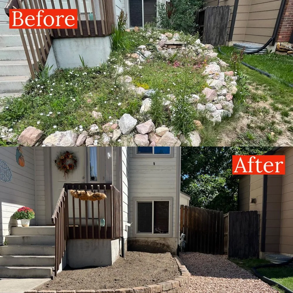 Custom yard maintenance for beautiful yards in Colorado Springs, CO by Skip Stone Landscapes