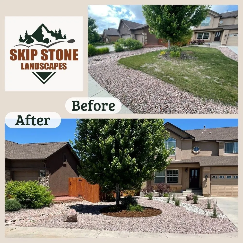 Professional yard cleanup service experts serving Colorado Springs, CO - Skip Stone Landscapes