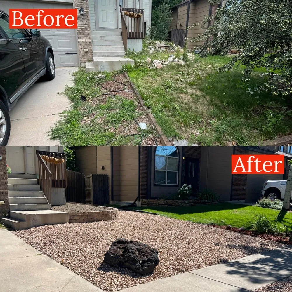 Professional residential landscaping in Colorado Springs, CO by Skip Stone Landscapes