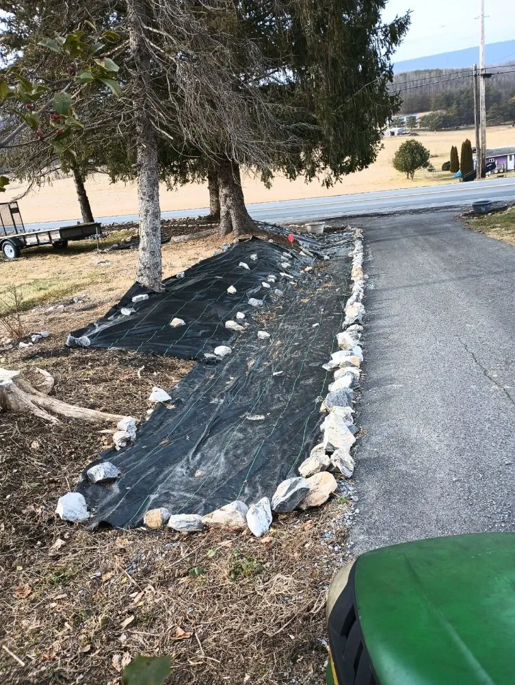 Professional landscape installation in Philipsburg, PA by Skippies Handyman Business