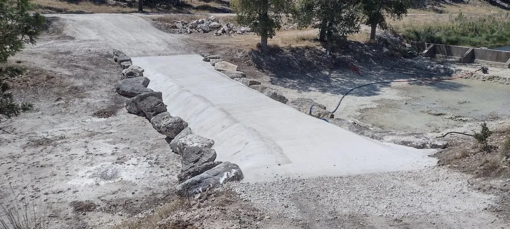 Professional landscape design in Bandera, TX by SKS Excavation