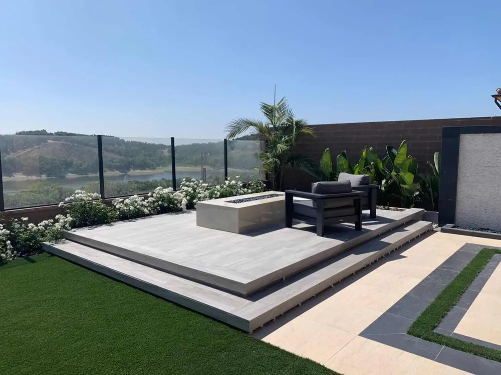 Custom lawn mowing service for homes in Irvine, CA by SKY CONSTRUCTION