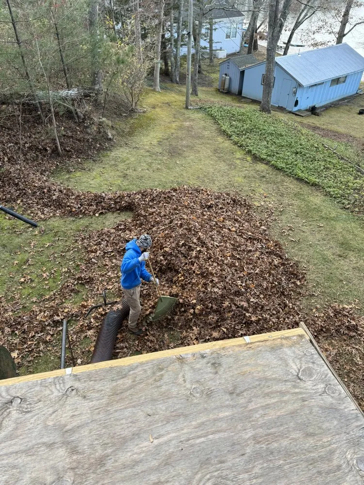 Expert yard cleanup service with custom design across South Dennis, MA - Sky Scraper Service