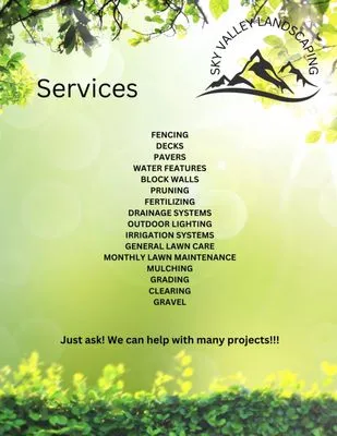 Sky Valley Landscaping