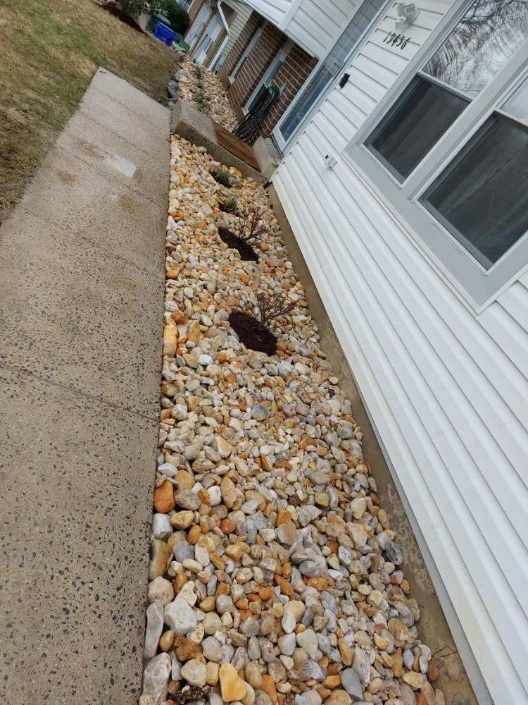 Local landscape installation in Gaithersburg, MD by Skylawn