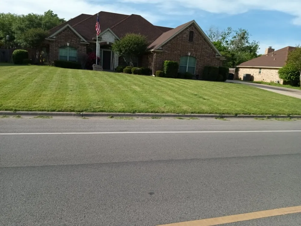 Custom yard maintenance experts serving Joshua, TX - Skylers Green Team