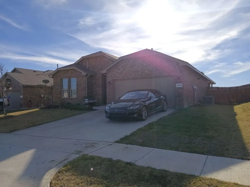 Affordable landscape installation in Joshua, TX by Skylers Green Team