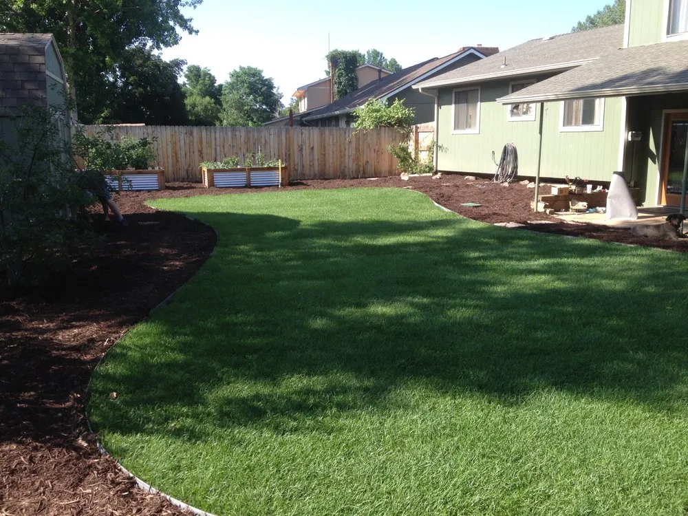 Professional lawn mowing service in Fort Collins, CO by Skyline Landscape & Design