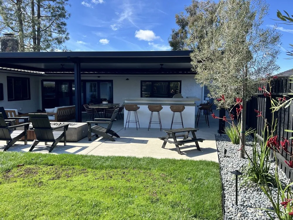 Custom landscape installation for homes across Costa Mesa, CA - Skyline Landscape Services