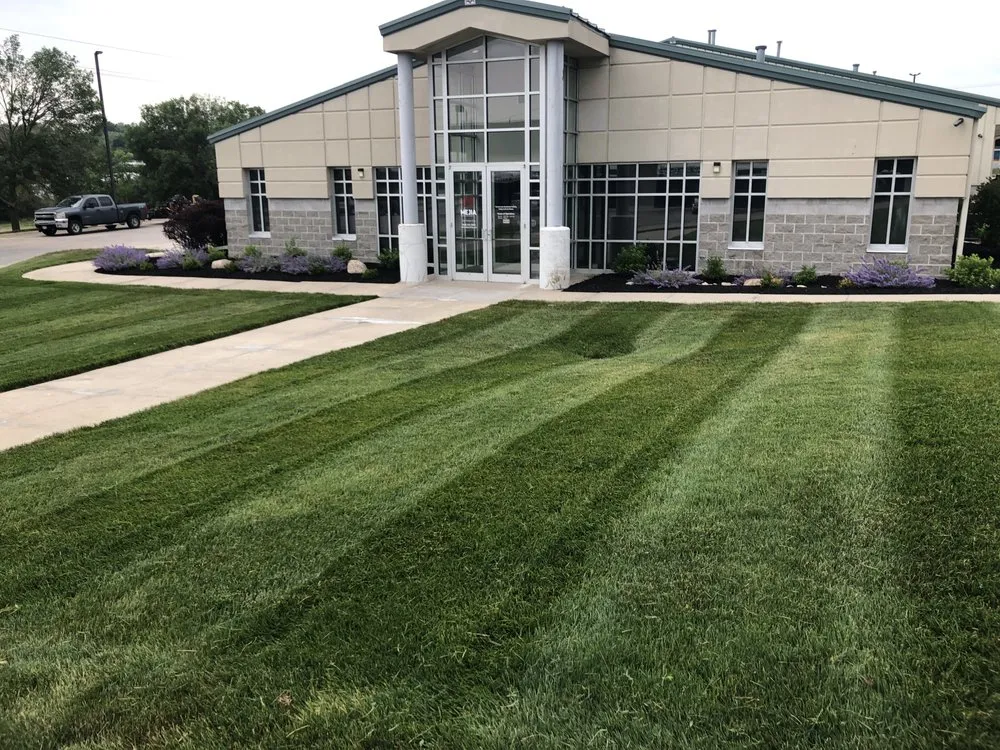 Professional yard maintenance in La Vista, NE by Skyline landscaping