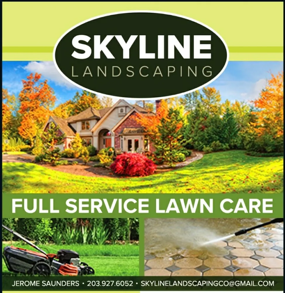Custom yard maintenance for year-round maintenance in New Haven, CT by Skyline Landscaping