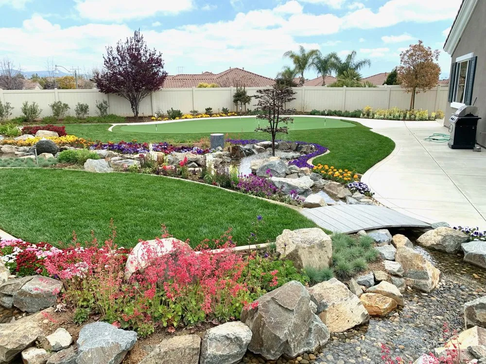 Top-rated lawn care service experts serving Lake Arrowhead, CA - Skyline Ponds