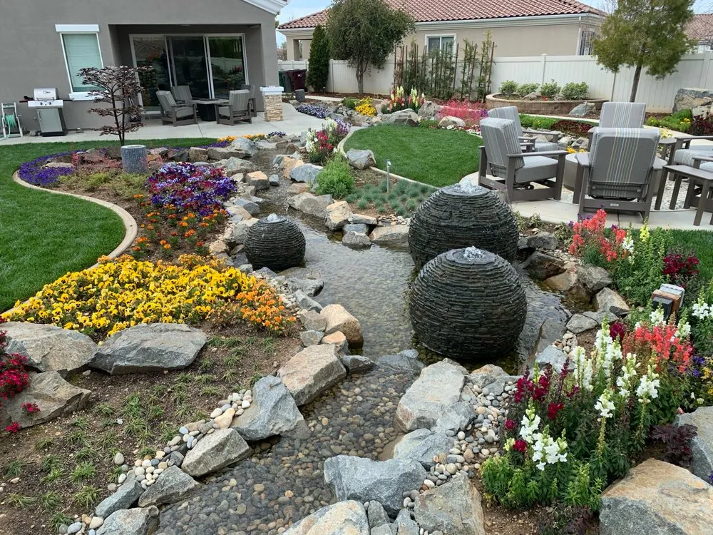 Affordable garden landscaping near you in Lake Arrowhead, CA by Skyline Ponds