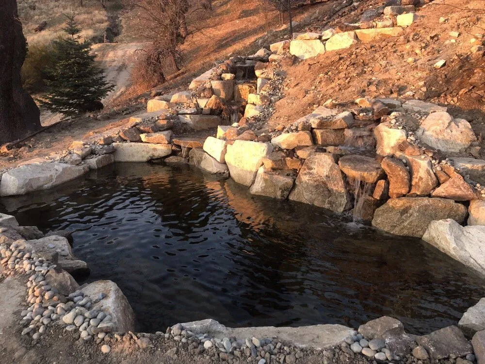 Local landscaping services for beautiful yards in Lake Arrowhead, CA by Skyline Ponds