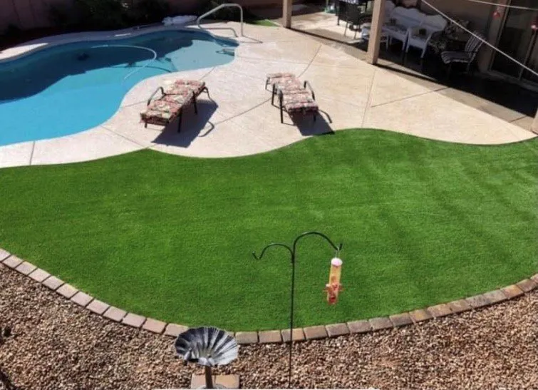 Expert garden landscaping in Surprise, AZ by Skyline Pools and Landscaping