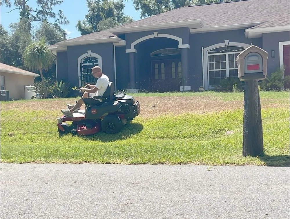 Trusted lawn mowing service in Port Charlotte, FL - Skyline Solutions