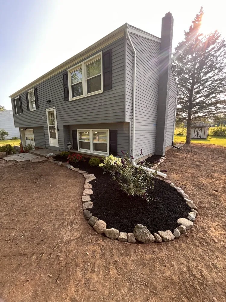 Custom landscaping services experts serving Webster, NY - Skyroc Property Improvements